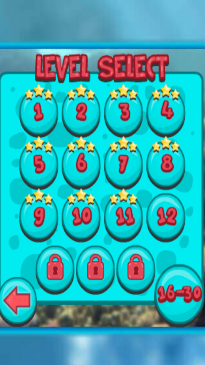 Battle Fish - Level auswahl